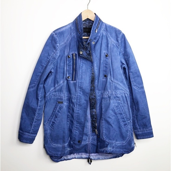 TANKUS Blue utility coat - Picture 13 of 13